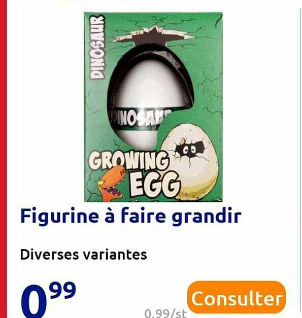 figurine à faire grandir