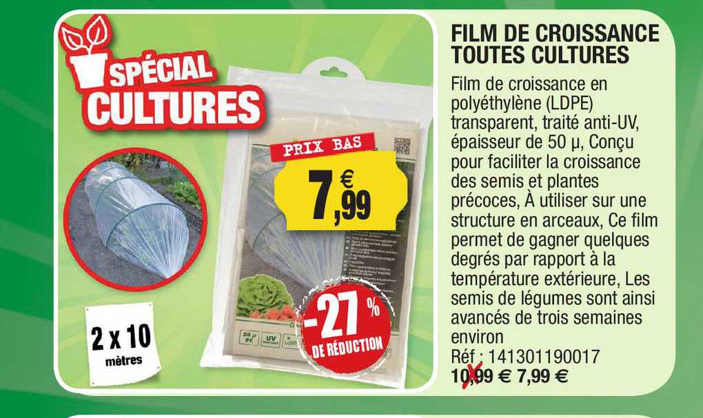 film de croissance toutes cultures