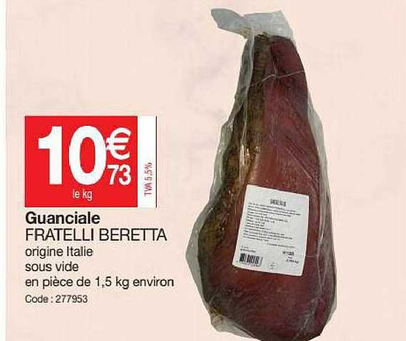 guanciale fratelli beretta