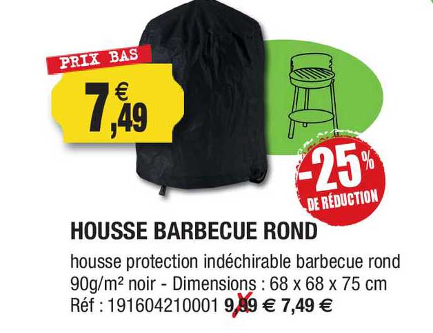 Housse Barbecue Rond -25% De Réduction