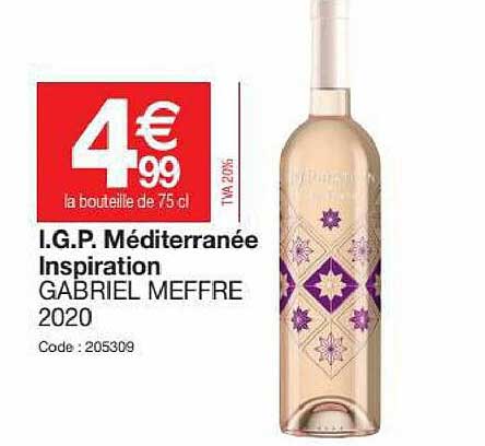 i.g.p. méditerranée inspiration gabriel meffre 2020