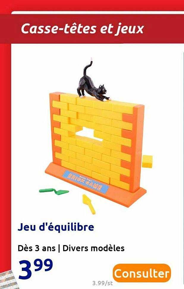 jeu d'équilibre