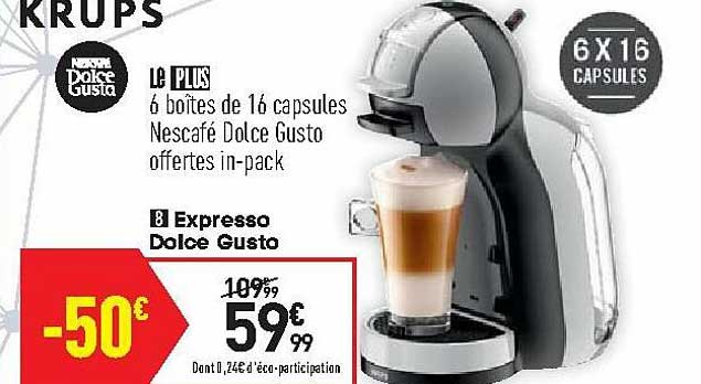 Krups Expresso Dolce Gusto