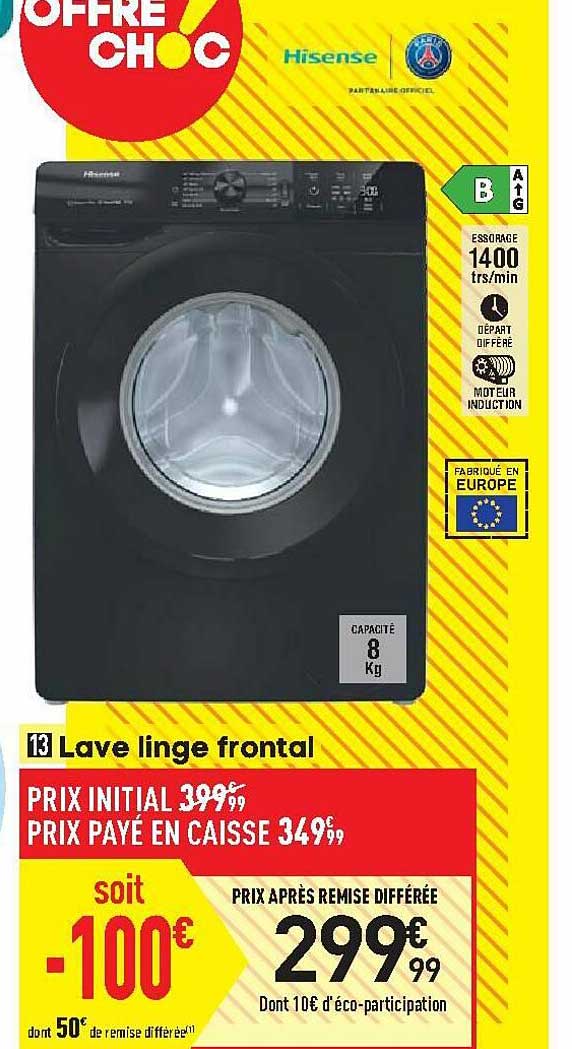 lave linge frontal
