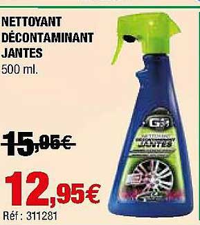 nettoyant décontaminant jantes