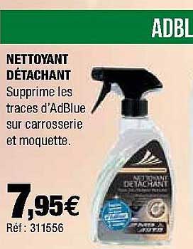 Nettoyant Détachant