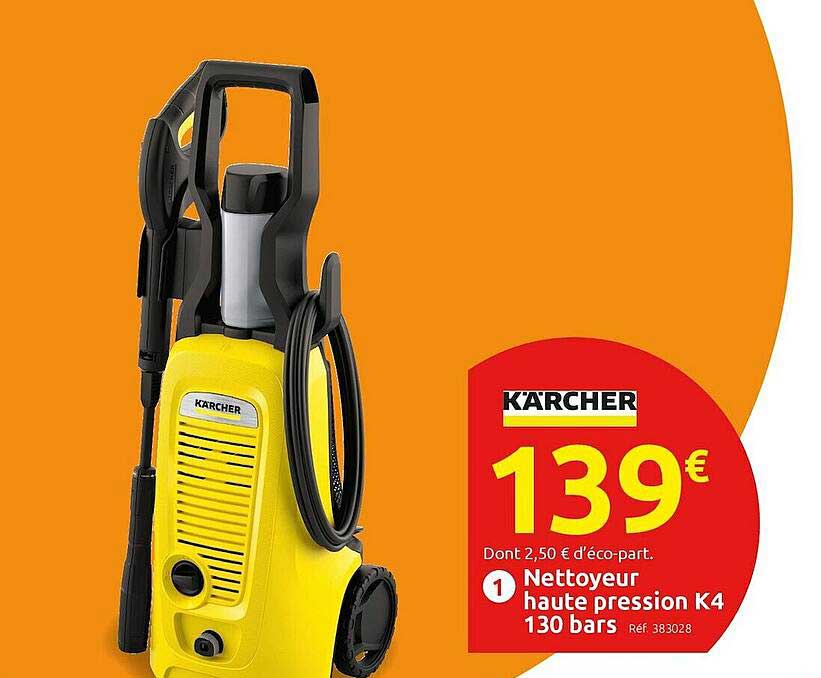 nettoyeur haute pression k4 130 bars kärcher