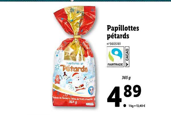 papillottes pétards
