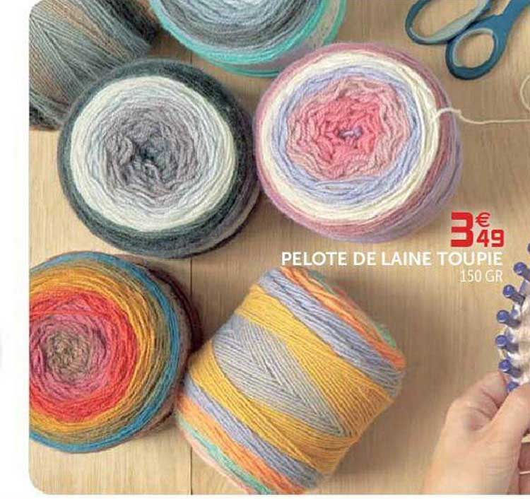 pelote de laine toupie