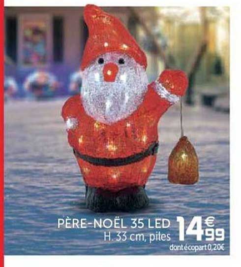 père-noël 35 led