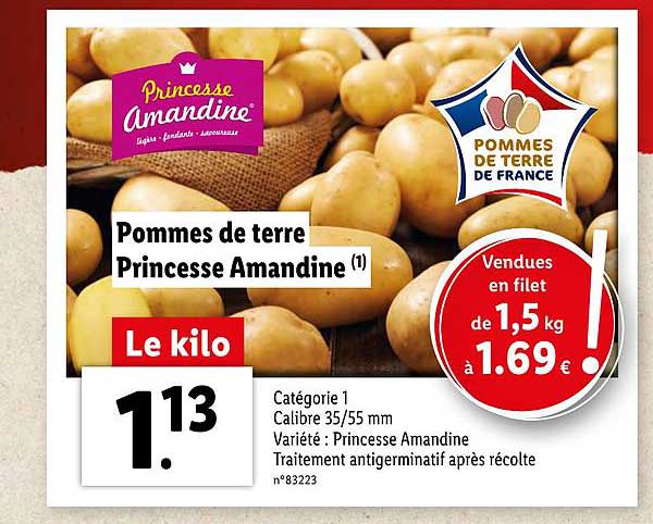 Pommes De Terre Princesse Amandine