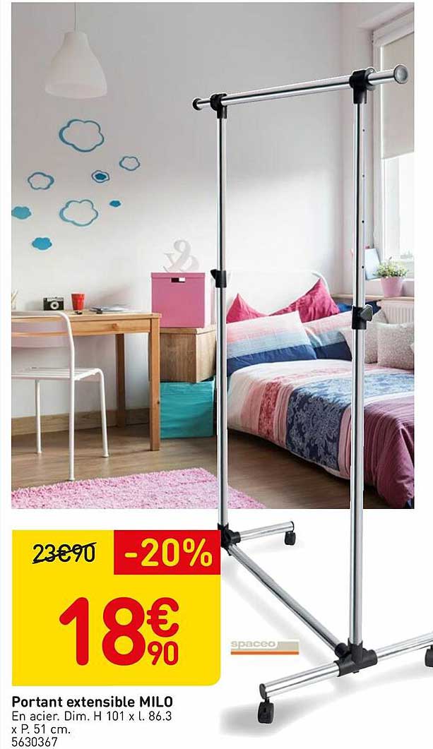 Portant Extensible Milo