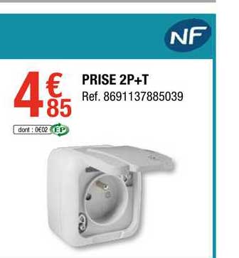 prise 2p+t