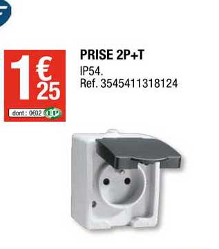 prise 2p-t