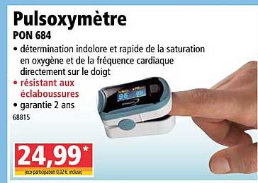 pulsoxymètre pon 684