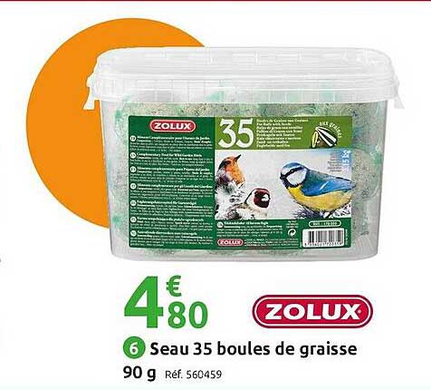 Seau 35 Boules De Graisse Zolux
