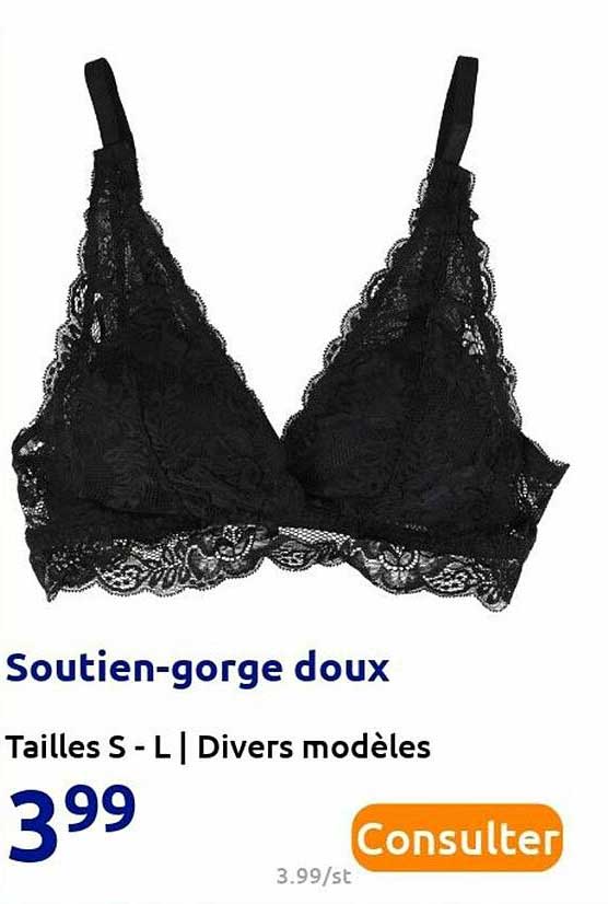soutien-gorge doux