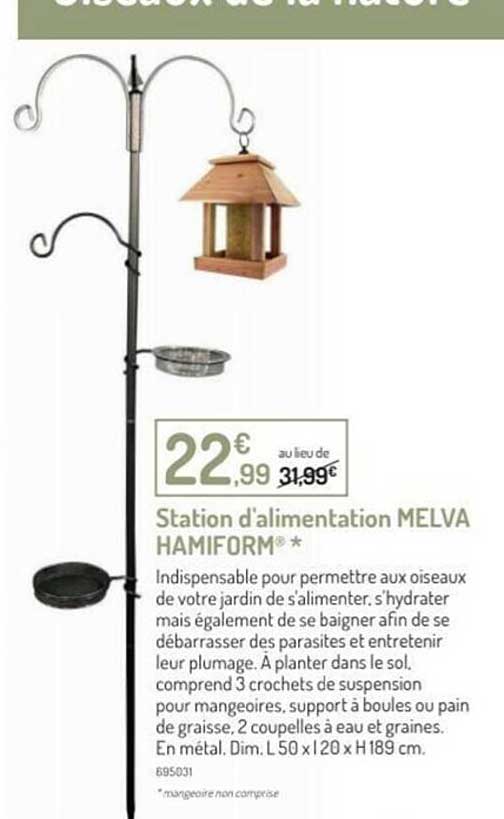 station d'alimentation melva hamiform