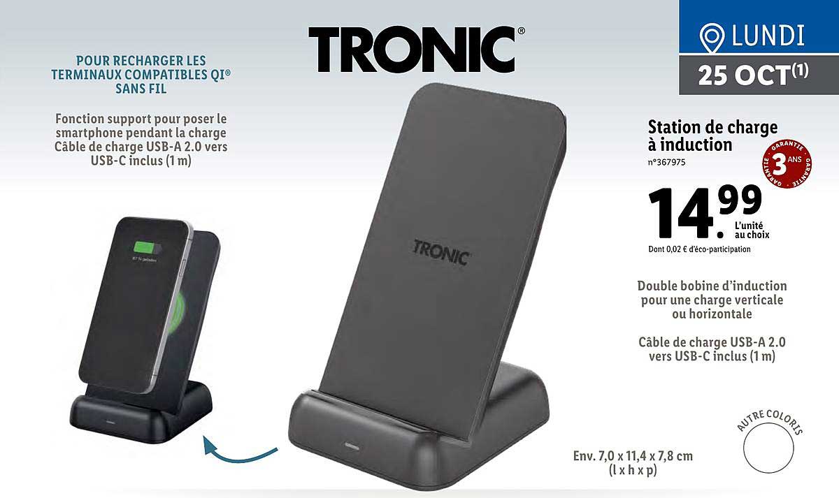 Station De Charge à Induction Tronic