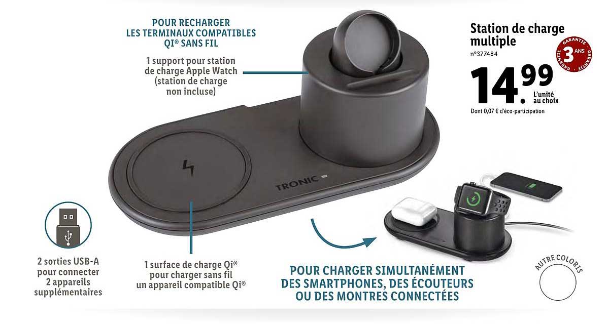 station de charge multiple