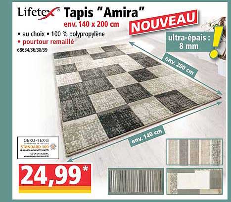 Tapis "amira" Lifetex®