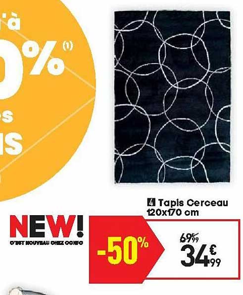 tapis cerceau 120x170 cm