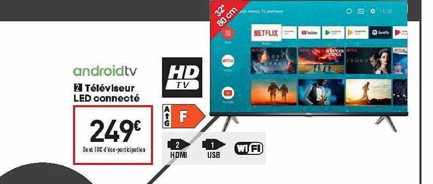 Téléviseur Led Connecté