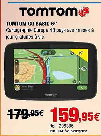 tomtom go basic 6" tomtom