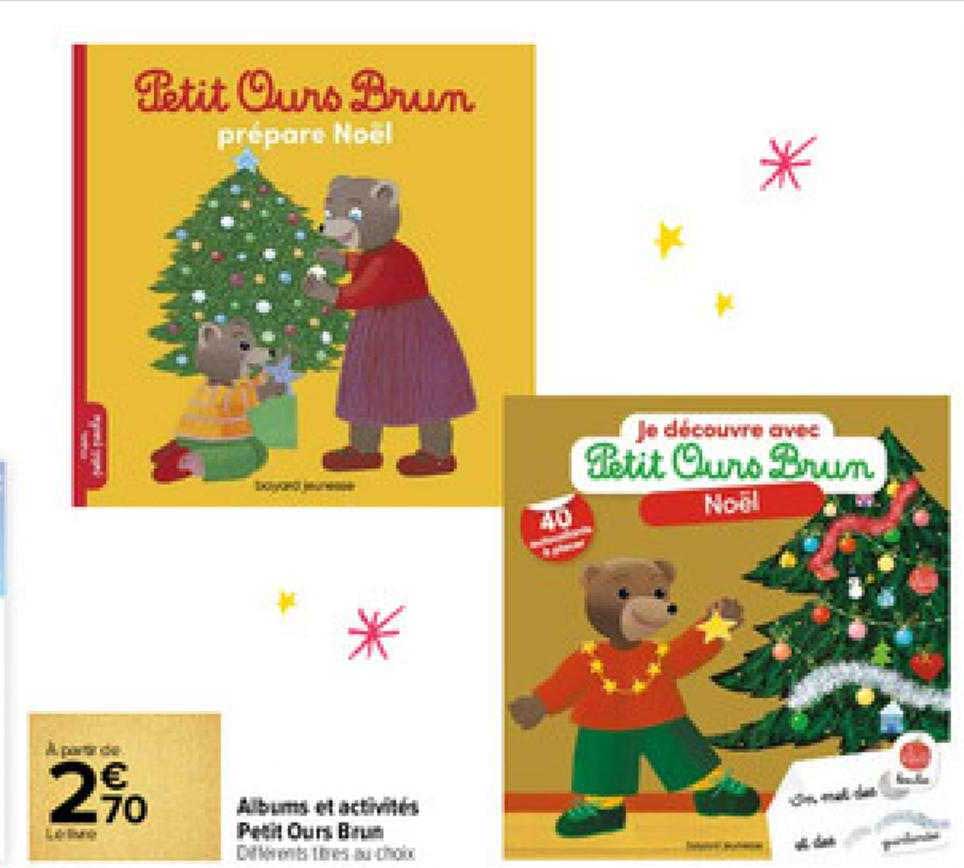 Albums Et Activités Petit Ours Brun