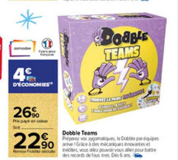 Dobble Teams Asmodée