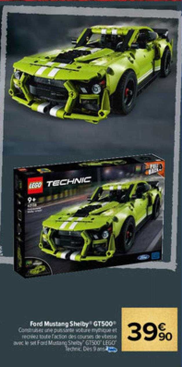 ford munstang shelby gt500 lego technic