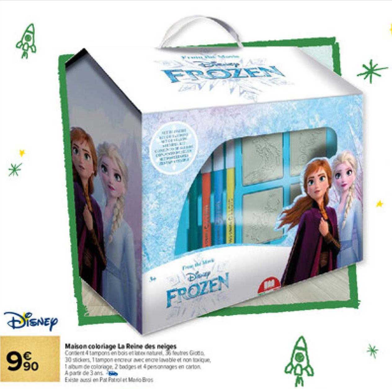 maison coloriage la reine des neiges disney