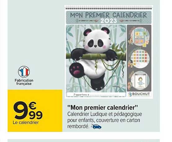 "mon Premier Calendrier"