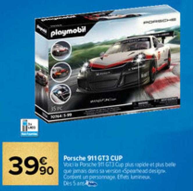 porsche 911 gt3 cup playmobil