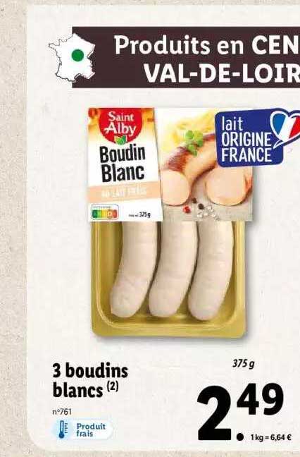 3 boudins blancs saint alby