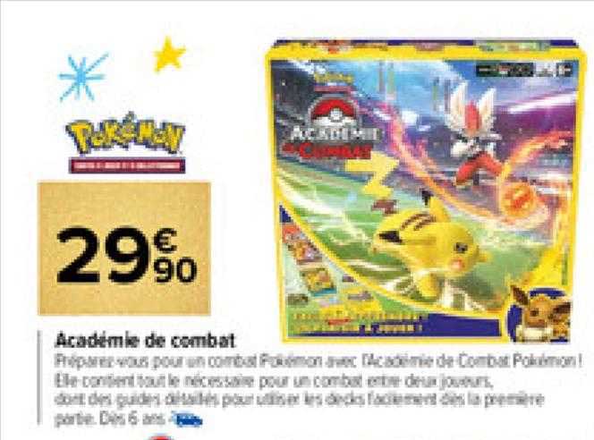 académie de combat pokémon
