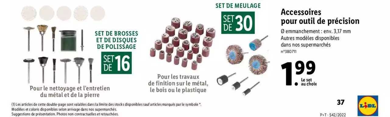 Accessoires Pour Outil De Précision