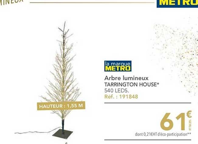 arbre lumineux tarrington house