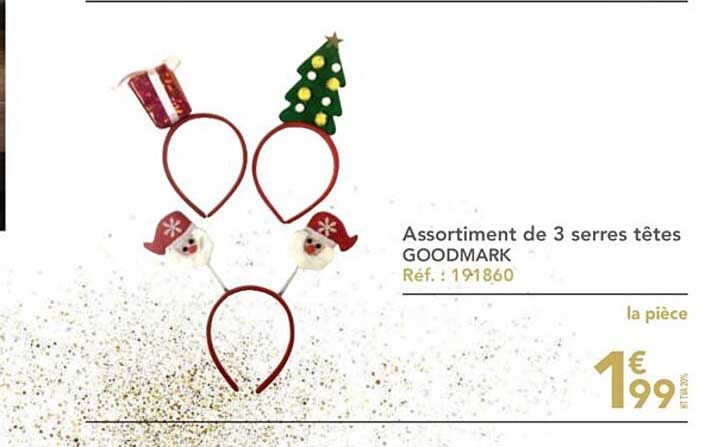 assortiment de 3 serres têtes goodmark