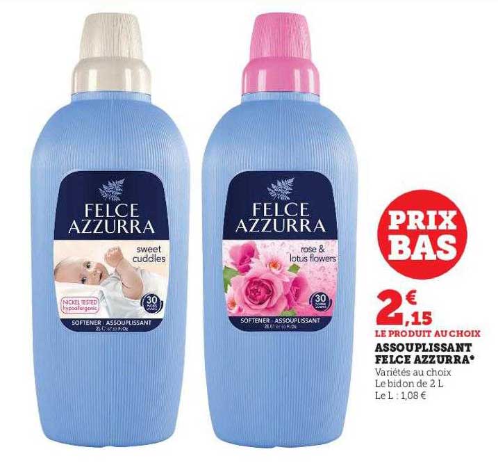 assouplissant felce azzurra