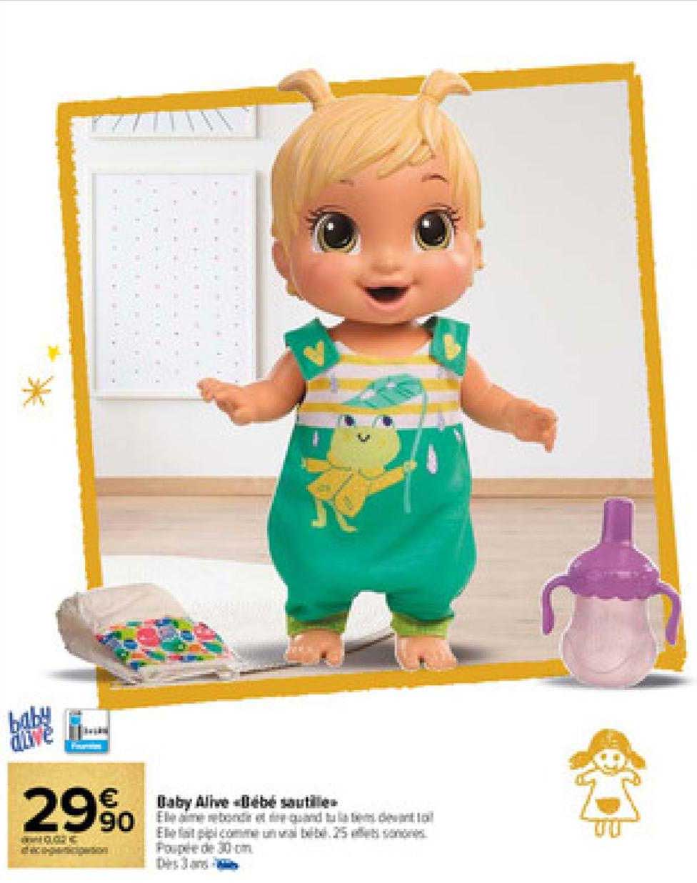 Baby Alive - Bébé Sautille