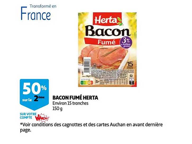 Bacon Fumé Herta