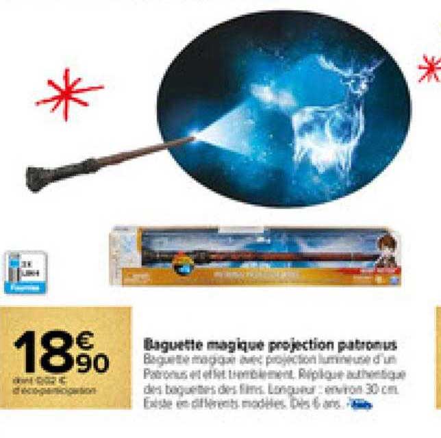 baguette magique projection patromus