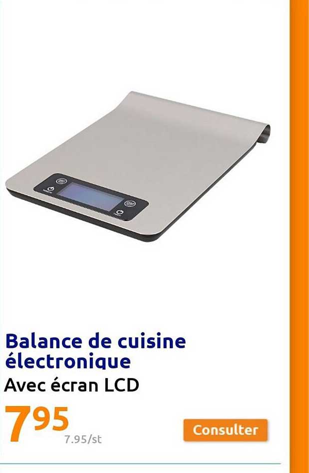 Balance De Cuisine électronique