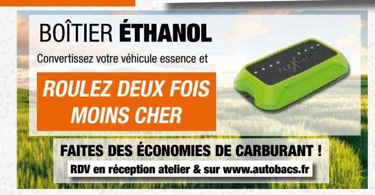 boîtier éthanol