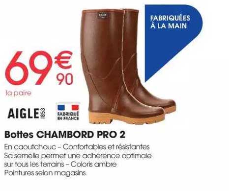 bottes chambord pro 2 aigle