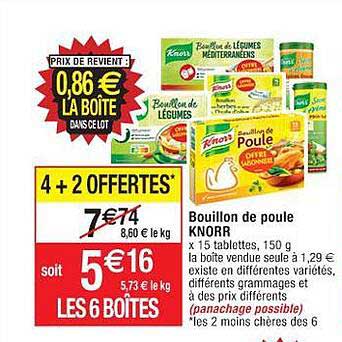 Bouillon De Poule Knorr
