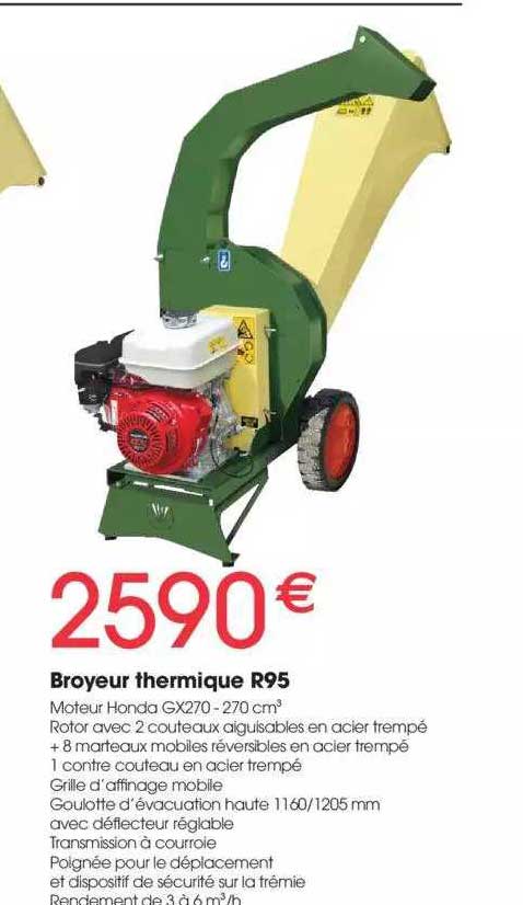broyeur thermique r95