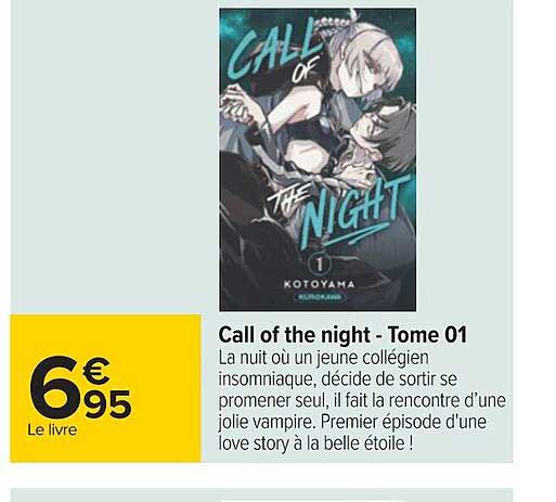 call of the night - tome 01