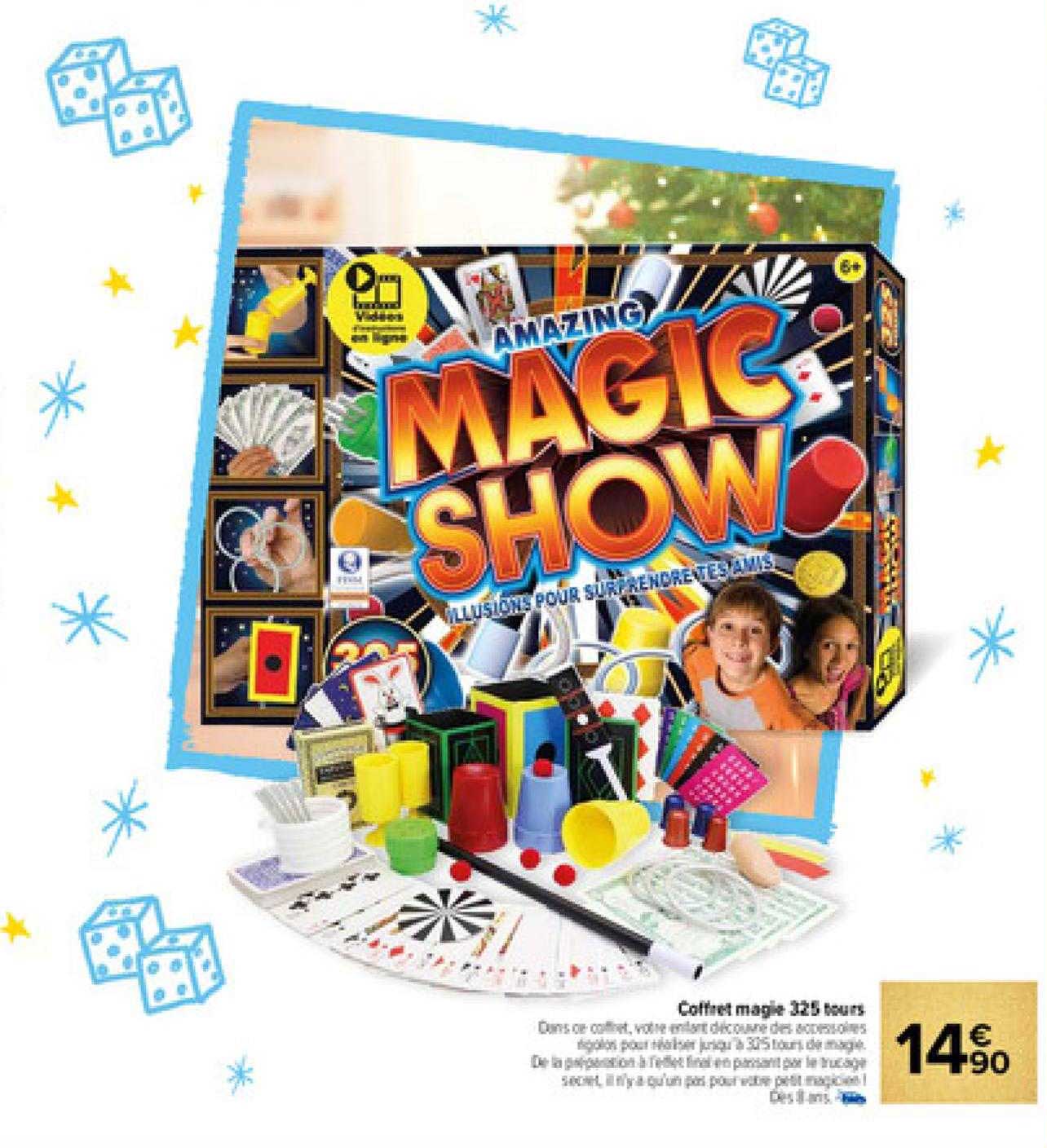 coffret magie 325 tours